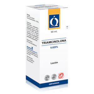 : TRIAMCINOLONA 0.025% LOCIÓN- IQFARMA